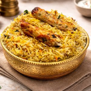 Chicken Seekh Biryani (Half)