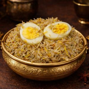 Egg Biryani (Half)